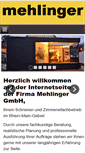 Mobile Screenshot of mehlinger-gmbh.de